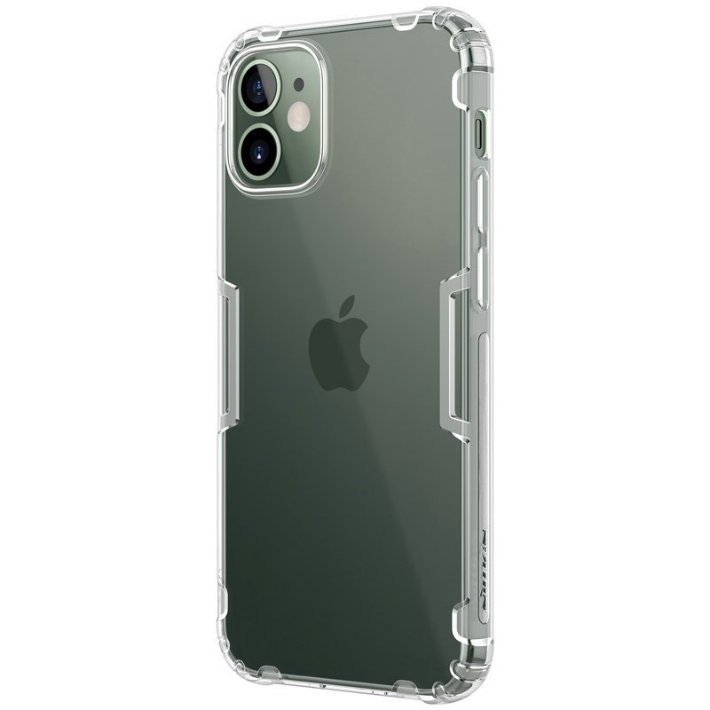 Ultra tenký kryt Gill Case na puzdro Nillkin Nature TPU na iPhone 12 mini transparentný