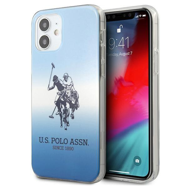 US Polo USHCP12SPCDGBL iPhone 12 mini modrá / modrá kolekcia prechodov