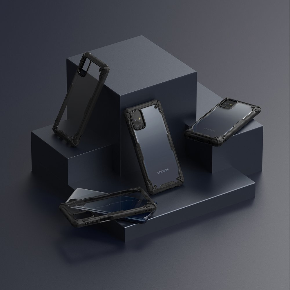 Ringke Fusion X pancierové puzdro pre Samsung Galaxy M31s space blue
