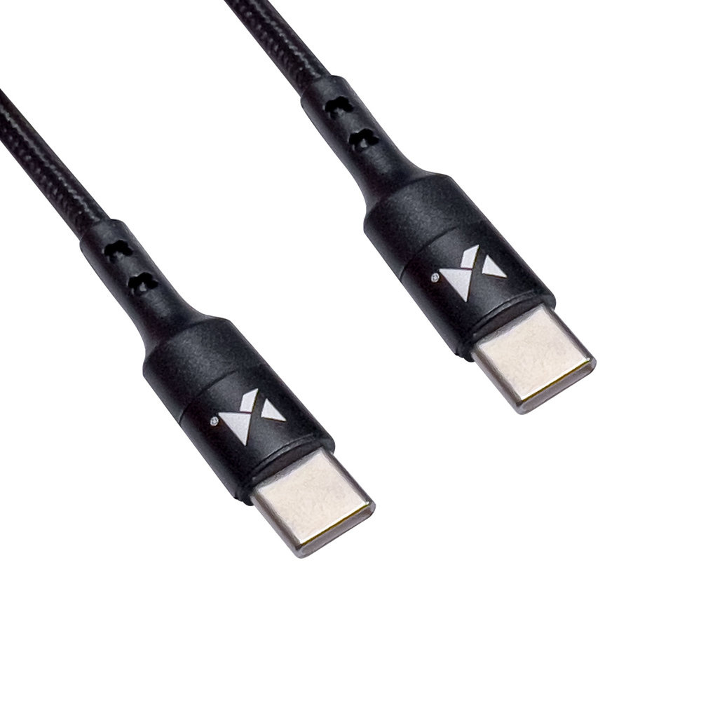 Wozinského kábel USB typu C-USB typu C, napájanie 18 W, 2 m, čierny (WUC-PD-CC1B)