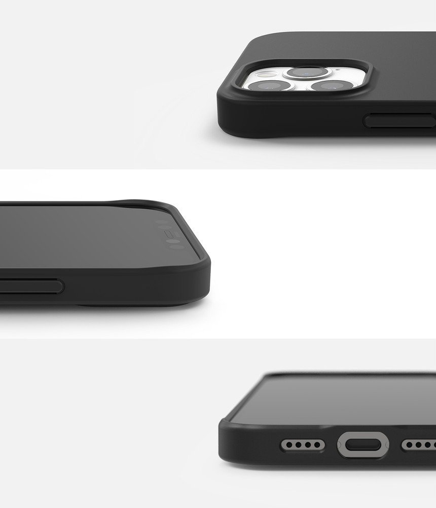 Ringke Air S silikonové pouzdro na iPhone 12 Pro MAX 6.7" Black (ADAP0031)