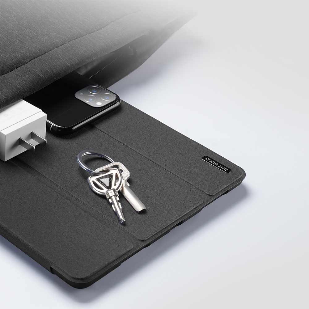 Dux Ducis Domo séria iPad Mini 6 (s držiakom na ceruzku Apple) čierna