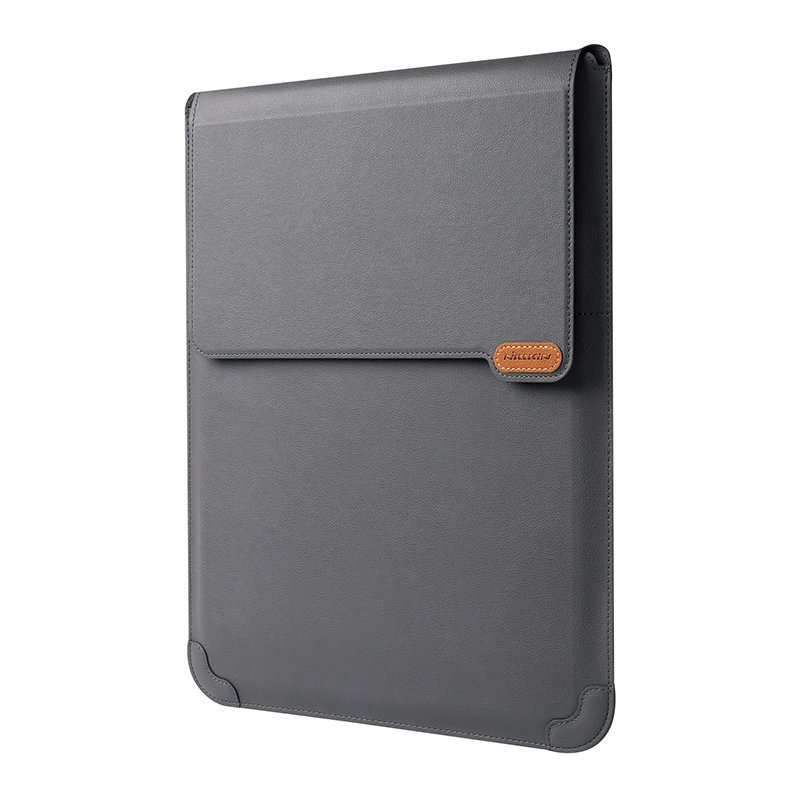 Nillkin Versatile case taška pouzdro na notebook do 14'' s funkcí stojánku a podložky pod myš šedá