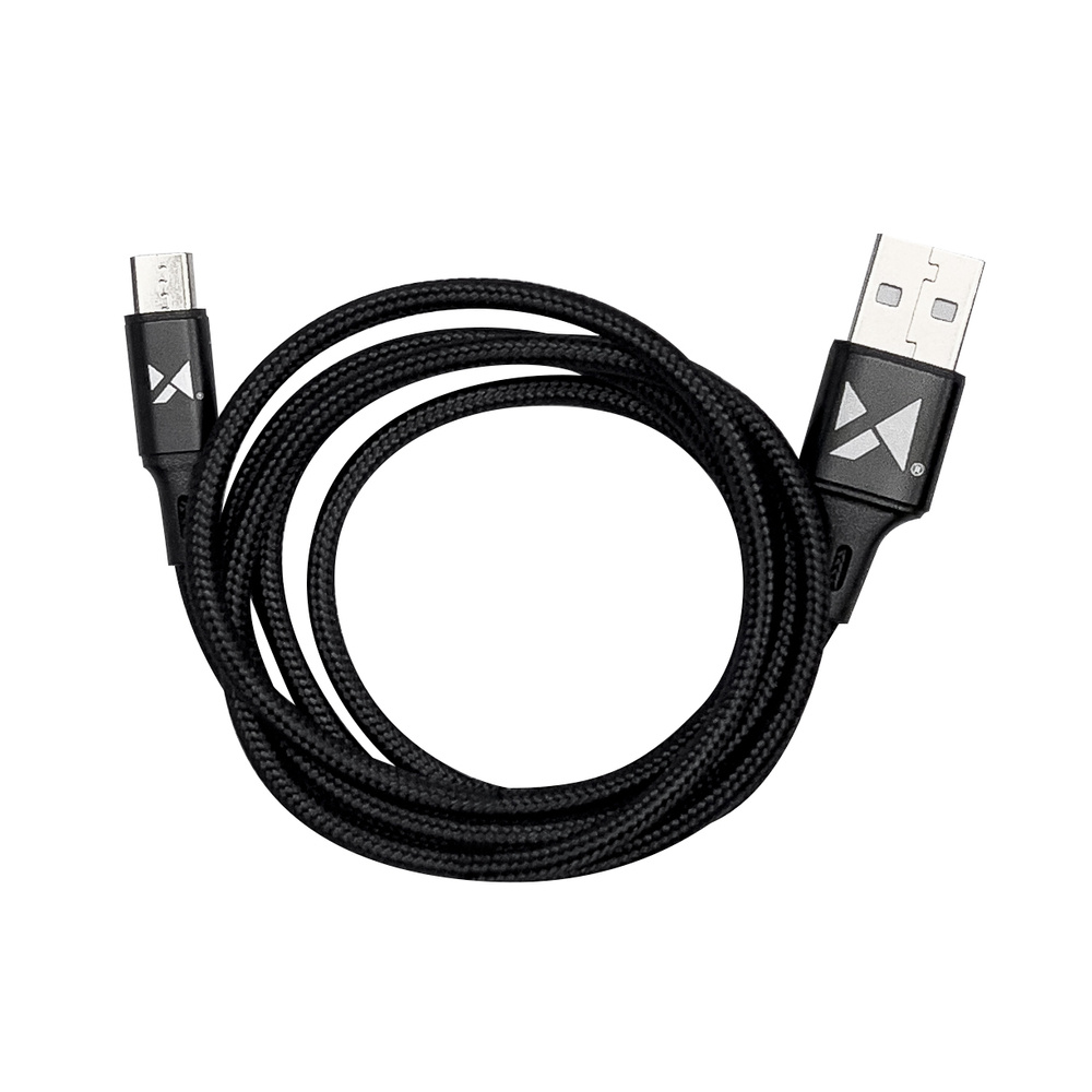 Wozinsky kábel USB - microUSB 2,4A 1m čierny (WUC -M1B)