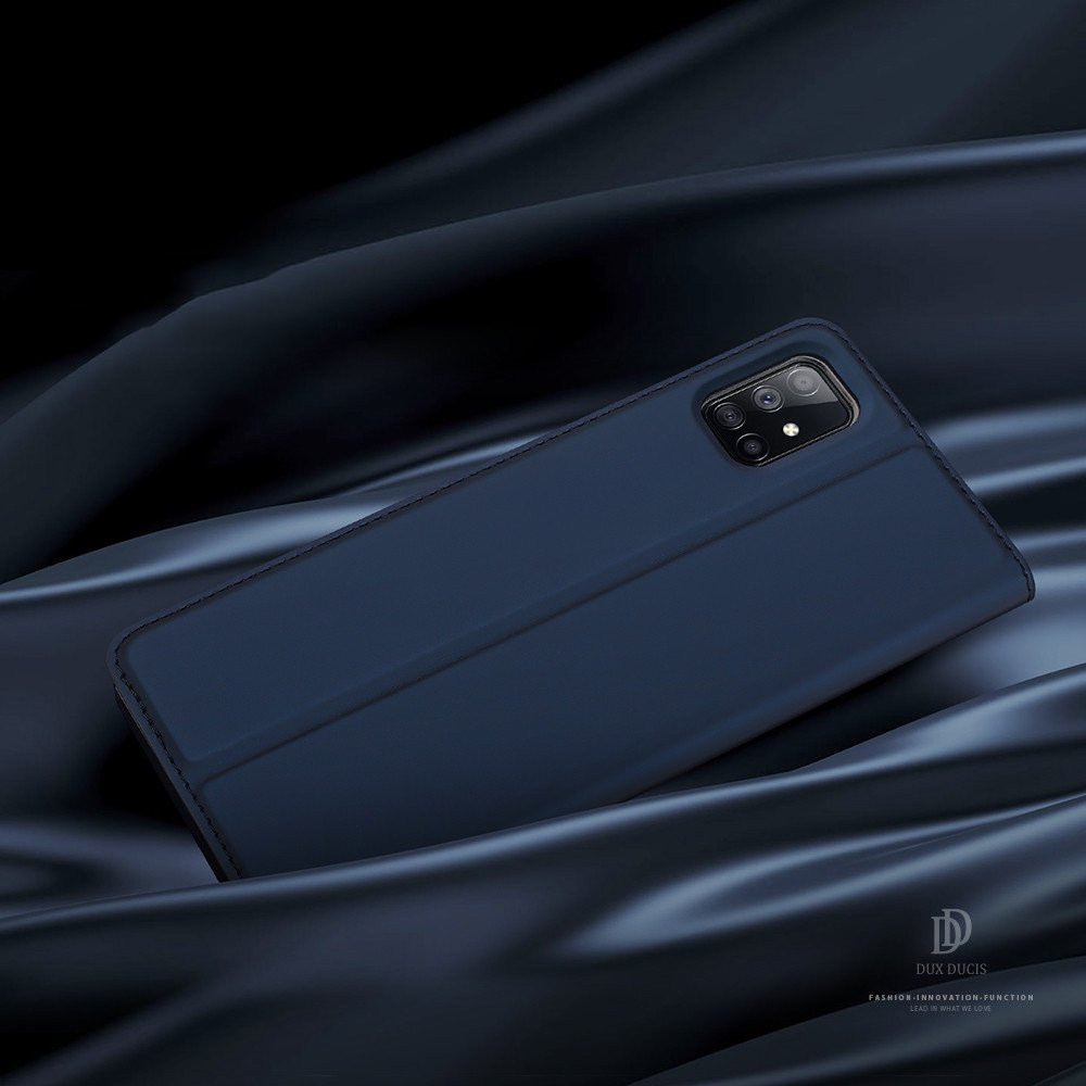 DUX DUCIS Skin knížkové púzdro pre Samsung Galaxy M51 black