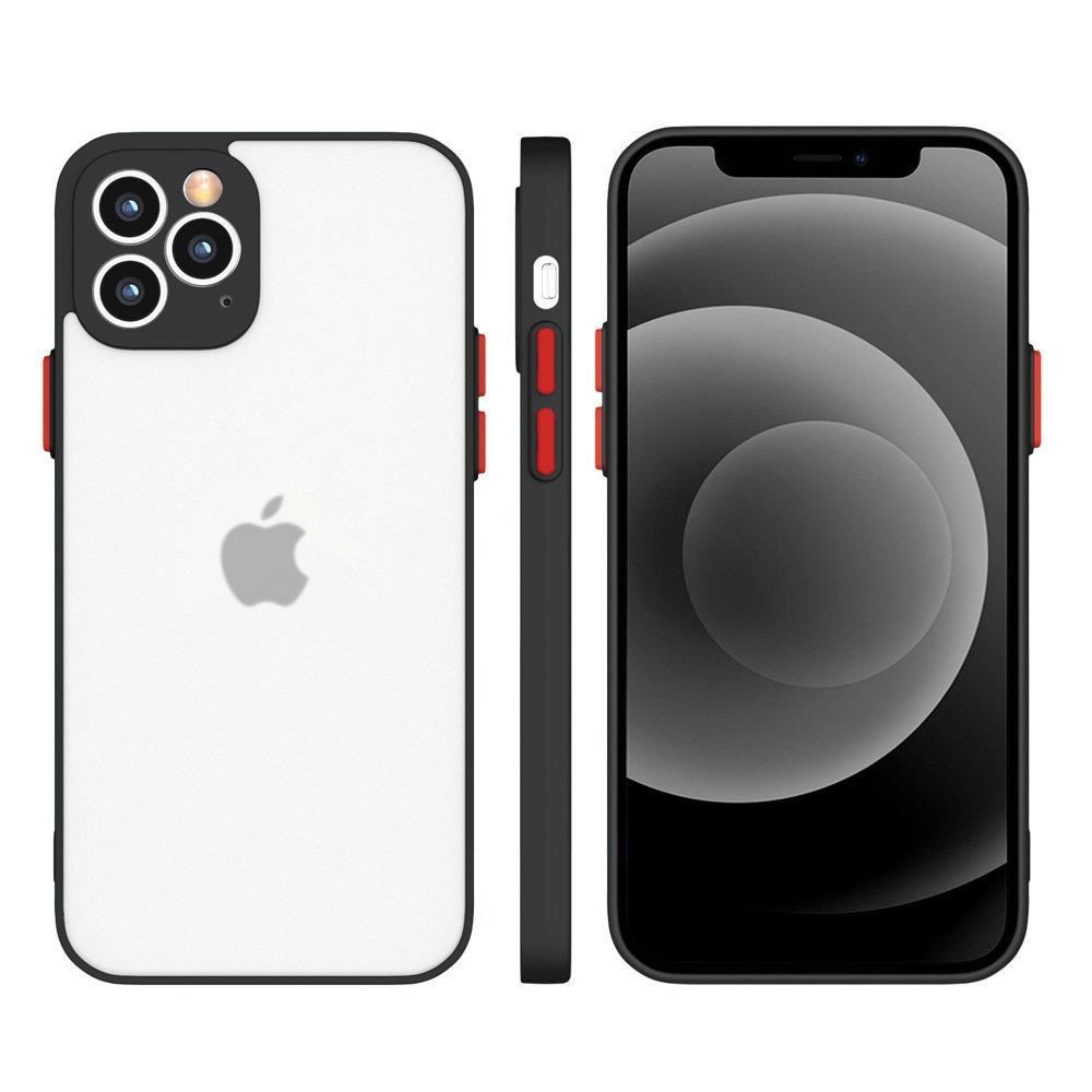 Silikonové púzdro Milky pre iPhone SE 2022/SE 2020/8/7 black