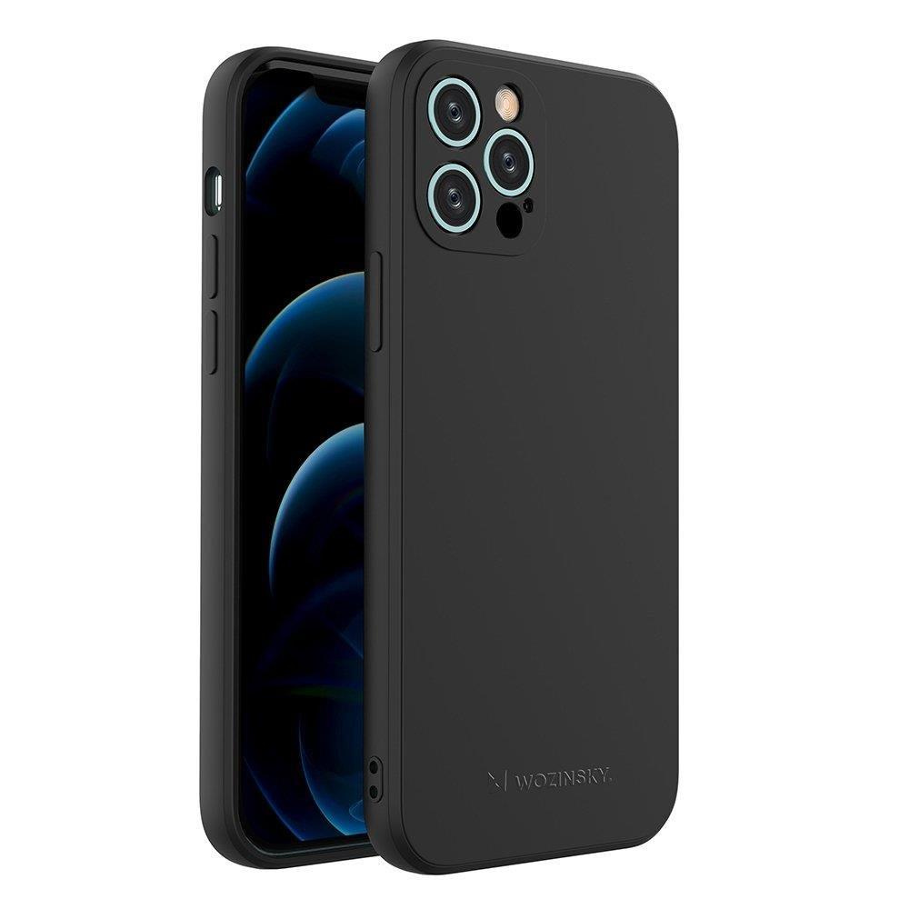 Levně Wozinsky Color Case silikonové pouzdro na iPhone 13 Pro 6.1" black