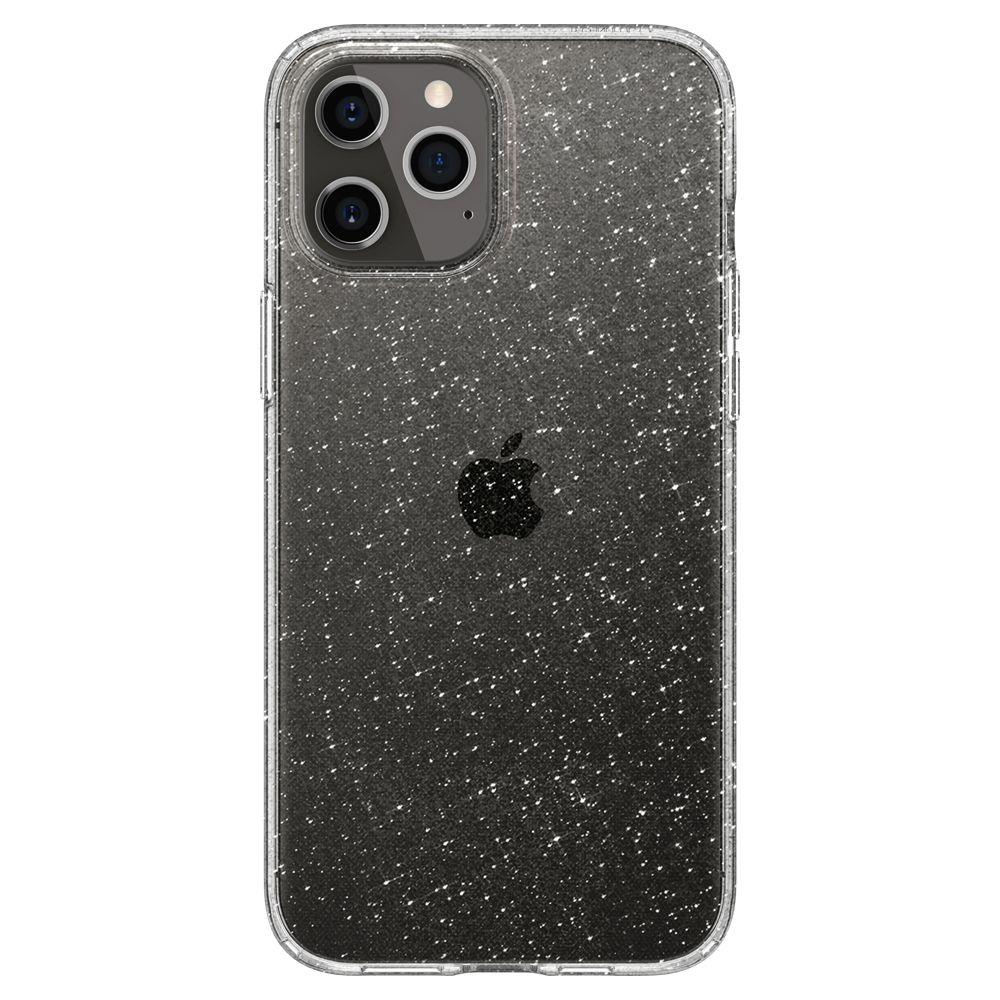 Spigen Liquid Crystal silikonové púzdro pre iPhone 12 / 12 Pro Glitter Crystal