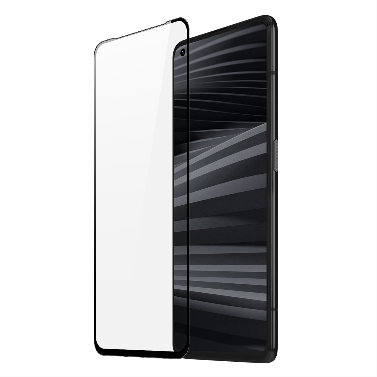 Tvrzené sklo s rámečkem na celý displej Dux Ducis 9D Realme GT2 Pro , černá (case friendly)