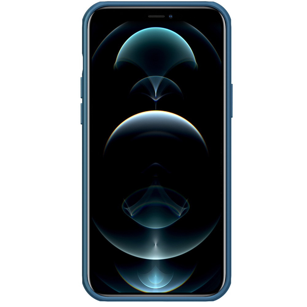 Púzdro Nillkin Super Frosted Shield Pro odolné pre iPhone 13 Pro modré