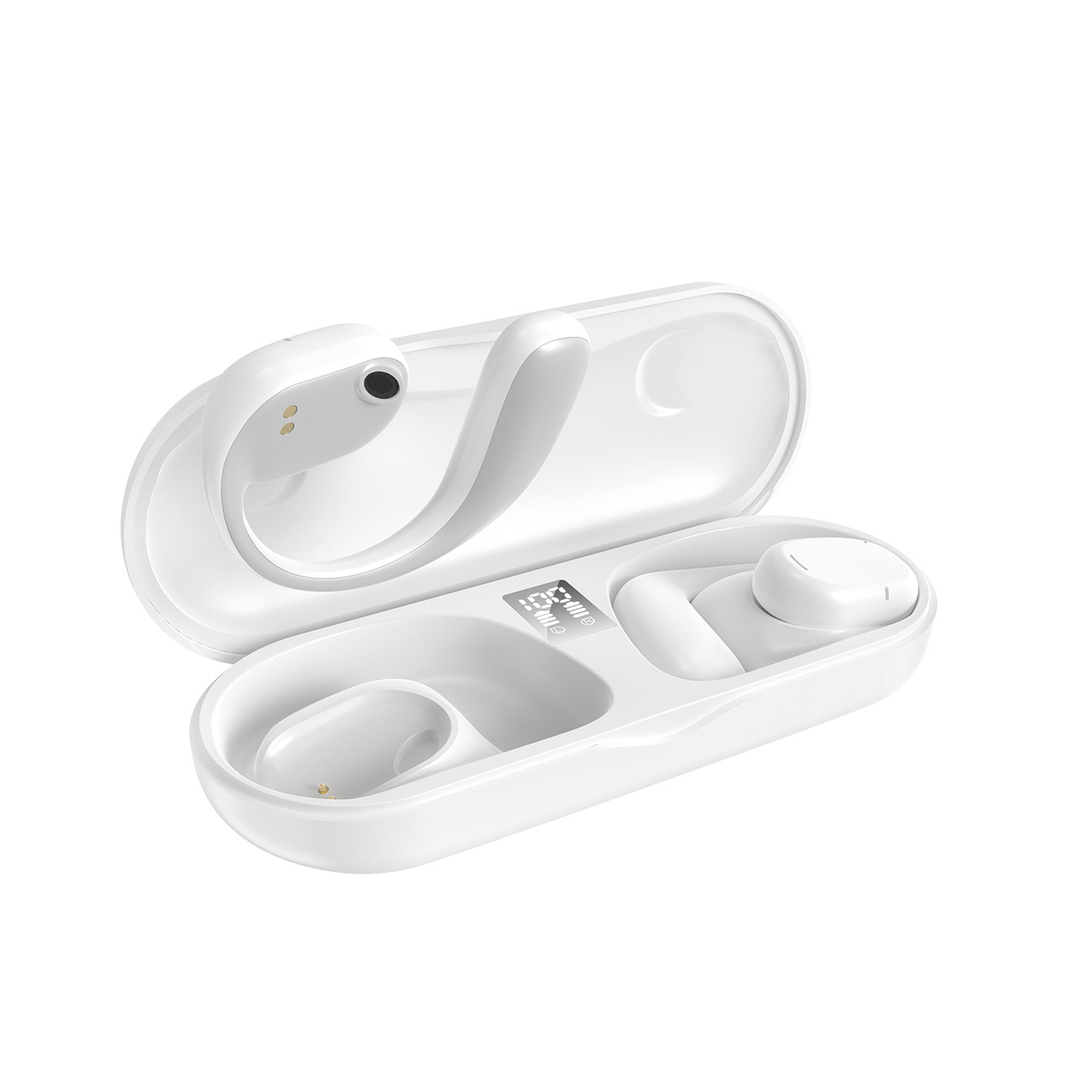 Bezdrátová Bluetooth sluchátka Dudao U17H - bílá