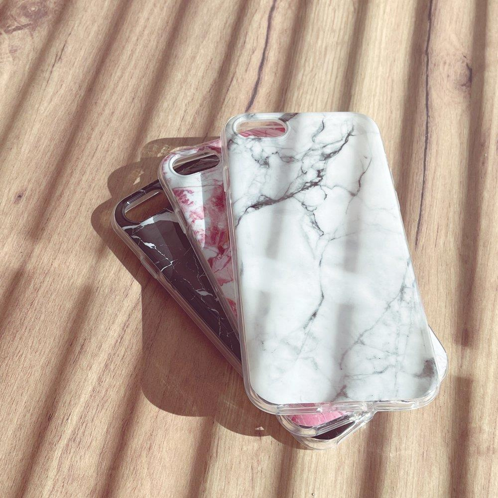 Wozinsky Marble silikónové puzdro pre iPhone 12 Mini 5,4" pink