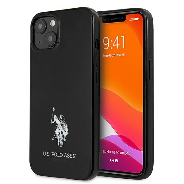 US Polo USHCP13SUMHK iPhone 13 mini 5,4 "/čierny hardcase Logo koní