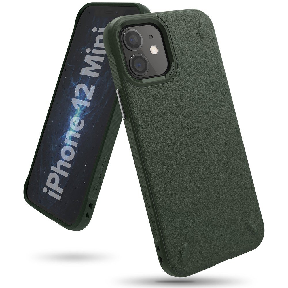 Ringke Onyx silikónové puzdro pre iPhone 12 Mini 5.4" Dark green