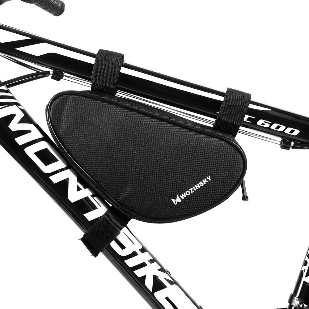 Wozinsky cyklistická minimalistická taška pod rám bicykla 1,5 l Black