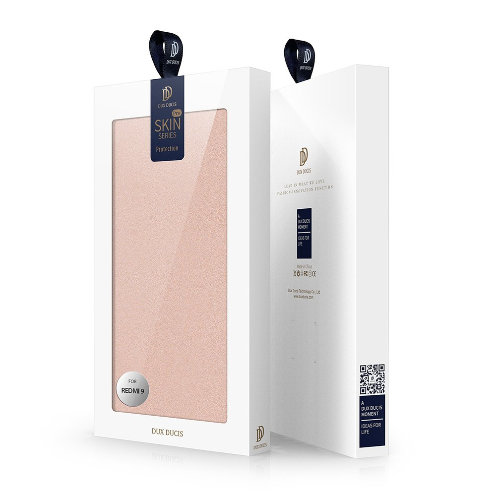 DUX DUCIS Skin knížkové pouzdro na Xiaomi Redmi 9 Pink